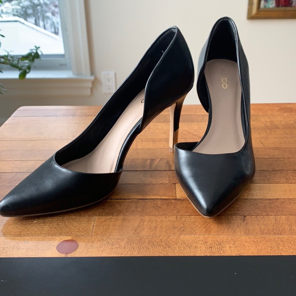Black heels